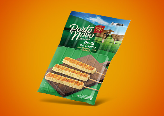 Queijo Coalho Palito com Orégano,  Salsa e Cebolinha