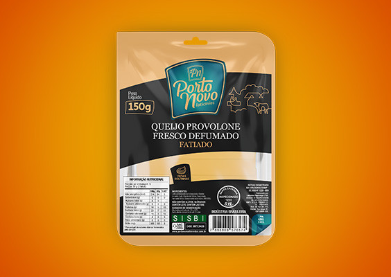 Queijo Provolone Fresco Defumado Fatiado 150g