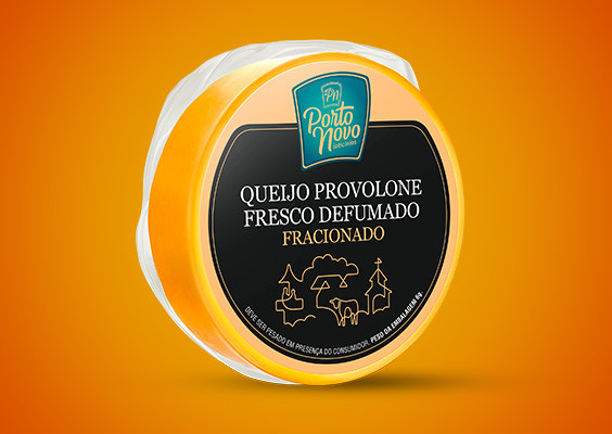 Queijo Provolone Fresco Defumado Fracionado ± 300g